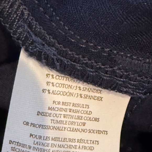 Peter Millar Men's Size 32 Navy Delvin Five-Pocket Pant MSRP $245 - Picture 8 of 8